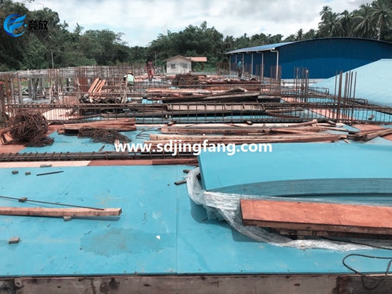 PVC formwork for concrete