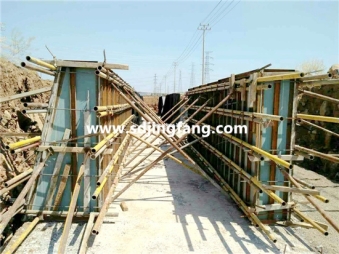 Plastic construction formwork factory