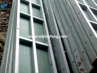 Reusable PVC concrete formwork