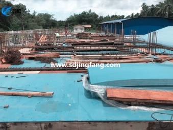 PVC formwork for concrete