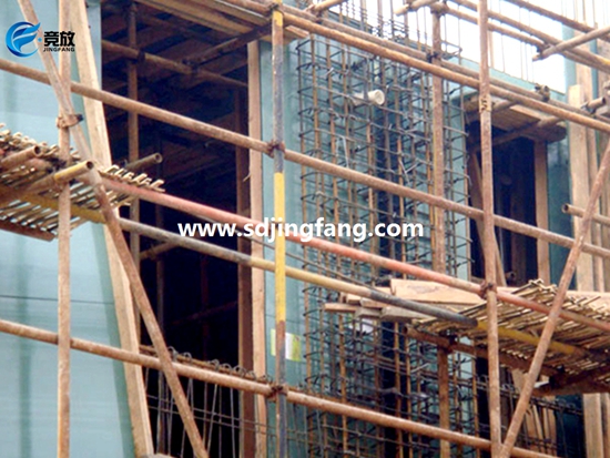 Plastic formwork for concrete system