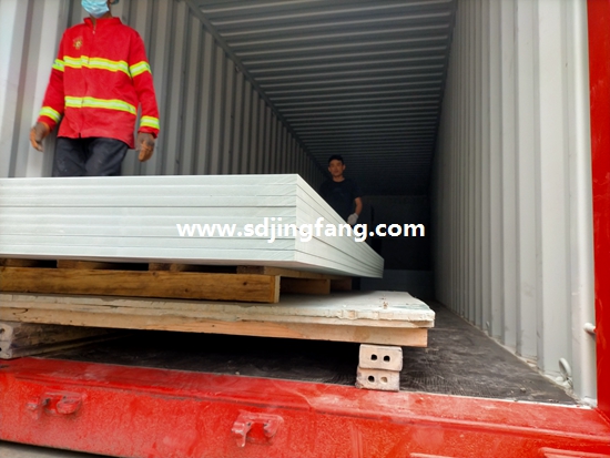 Plastic construction formwork