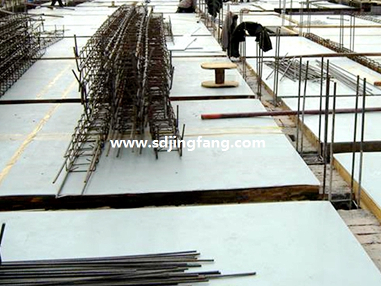 Plastic formwork for slab