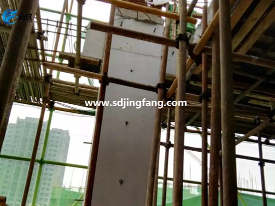 Plastic formwork for building factory