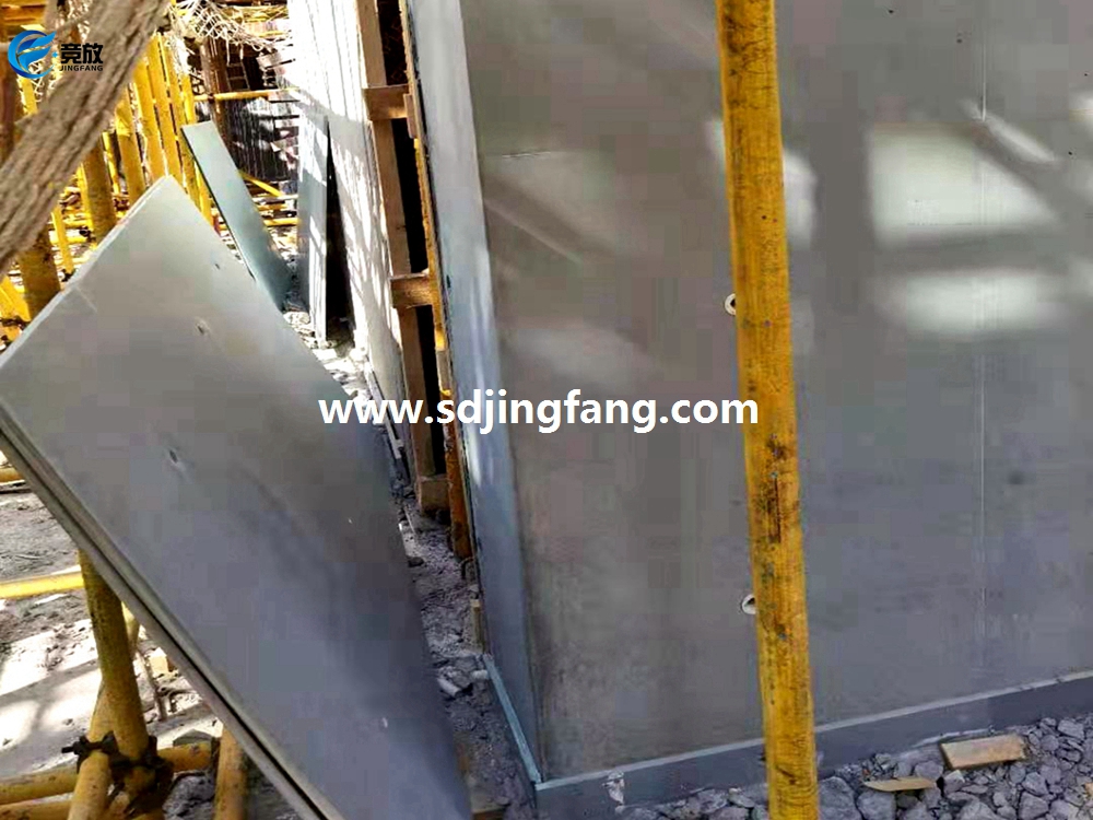 PVC formwork for concrete