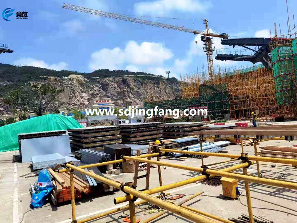 PVC formwork installation procedure