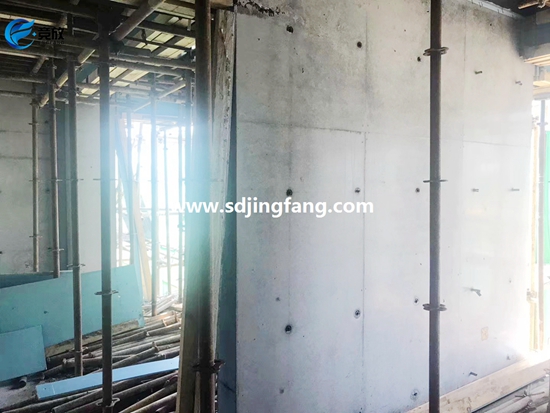 Plastic formwork for concrete