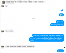 来自缅甸客户的反馈