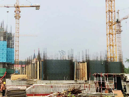 中建工程使用PVC建筑模板